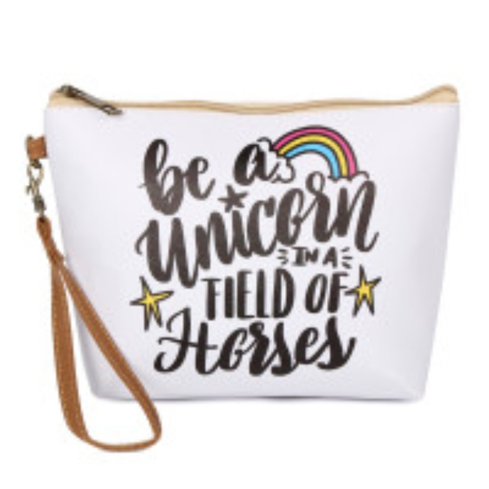 BE A UNICORN COSMETIC BAG